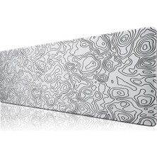 SDT Group Pro - 6 Farklı Model Dikişli Kenar 70X30 cm Oyuncu Gaming Mouse Pad (Map)