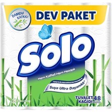 SDT Group Solo Tuvalet Kağıdı 48 Li Bambu