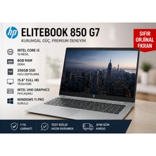 Belirtilmemiş HP EliteBook 850 G7 i5 10.Nesil 8GB 256GB SSD 15.6” Yenilenmiş Laptop