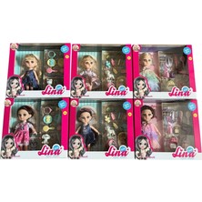 Merytoys Kutulu Aksesuarlı 6 Inç Tatlı Lina Bebek