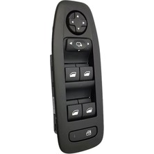 GPR Auto Parts Peugeot 2008 Sol Dörtlü Cam Düğmesi Anahtarı 2013-2019 Ayna Kapatmalı