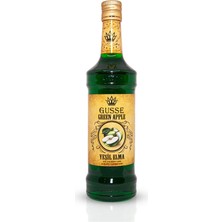 Gusse Yeşil Elma Şurubu 700 ml - Kokteyl ve Kahve Kullanımı Için Profesyonel Aroma