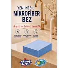 Silgeç Yeni Nesil Mikrofiber Cam Temizleme Bezi 15 Adet Yeni Flement Teknoloji