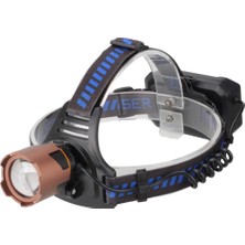 Panther PT-5990 USB Şarjlı 2400 Lümen Zoomlu Kafa Lambası