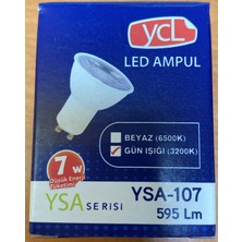 Ycl YSA-107 7 Watt Gün Işığı Işık GU10 Starter Duy LED Ampül