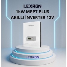 Lexron Inverter 1 Kw 12 Volt 1000 Watt Plus 12 kg Akıllı Tam Sinüs Mppt-