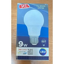 Ycl YL-0509  LED Ampul 9 Watt Beyaz Işık 12 Volt