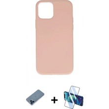 Pileli Store Pilelistore™ iPhone 11 Pro Max Kılıf Ahenk Serisi - Siyah 3D Antistatik Cam Ekran Koruyucu + Metal Kamera Lens Koruma Cam - Mı