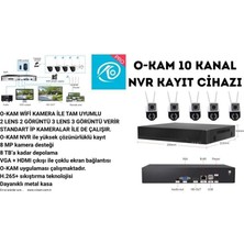 Ztech ZR-4010 Kayıt Cihazı 10 Kanal Nvr 4K Okam Uygulama Onvif 2lens Destekli