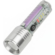 Panther PT-8440 USB Şarjlı Zoomlu 2000 Lümen El Feneri