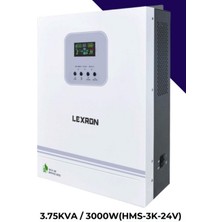 Lexron Inverter 3 Kw 24 Volt 3000 Watt Akıllı Tam Sinüs Mppt