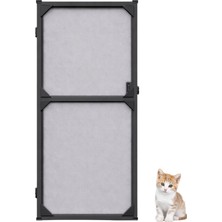 Sineklikstore Menteşeli Kapı Kedi Sinekliği – 90 x 210 cm – Demir, Ahşap, Çelik, Pimapen ve Alüminyum ile Uyumlu