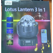 Hepu FB-1300 Lotus Lantern 3in1 Kumandalı Disko & Parti Işığı