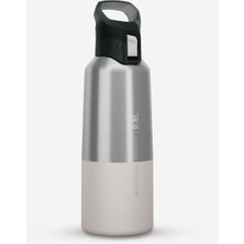 Quechua Outdoor Paslanmaz Çelik Termos - 0,8 L - Pratik Kapak - Beyaz - 900