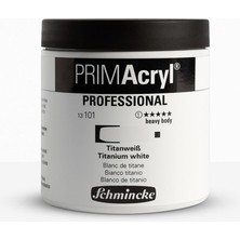 Schmincke : Primacryl Akrilik Boya : 237 ml : Titanium White