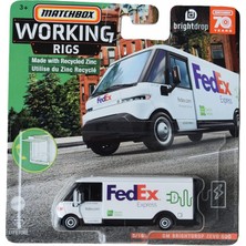 Matchbox - Working Rigs - Gm Brightdrop Zevo 600 (1/64) Fedex - HLM92