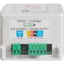 Novacom Akıllı Kilit Güç Kaynağı (12V 1.3AMP. Lion Pil )