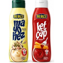Burcu Bitirim Ikili Tatlı Ketçap 650 gr + Mayonez 550 gr