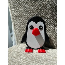 MakinoLab Sevimli Gözlük Tutucu Penguen Figür (3d)