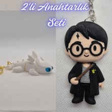 3D Atölye Maker  Beyaz Ejderhanı Nasıl Eğitirsin Ejderha ve Harry Potter Anahatarlık Anahtarlık