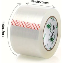 Jokey Ambalaj ŞEFFAF Koli Bandı En:70cm METRAJ: 70metre (6.adet)