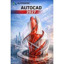 Autodesk Autocad 2027 - 1 Yıl - Full Sürüm (Aı Destekli)