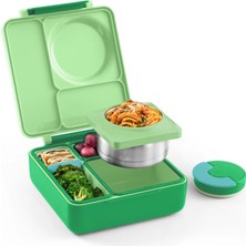 Omiebox - Isı Yalıtımlı Elma Yeşili Bento Yemek Kutusu