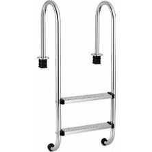 Havuz Hane Muro Standart Havuz Merdiveni 316 Aısı Parlak 2 Basamaklı