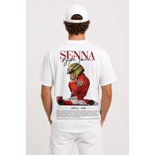 Book OrBook Senna %100 Heavy Cotton Premium Kalite Sırt Baskılı T-Shirt