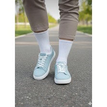 Organix Home 6 Çift Unisex Tenis Kolej Çorap Esnek Hava Alan Pamuklu Kumaş