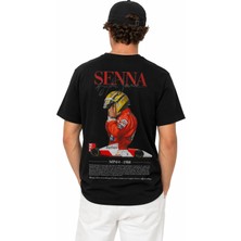 Book OrBook Senna %100 Heavy Cotton Premium Kalite Sırt Baskılı T-Shirt