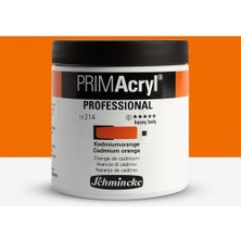 Schmincke : Primacryl Akrilik Boya : 237 ml : Cadmium Orange