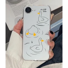 SDT Group IPhone 16E ile Uyumlu SFF01 Şeffaf Desenli Telefon Kılıfı - Ince, Esnek, Darbe Önleyici Koruma, Şık ve Hafif Tasarım (Vackvack)
