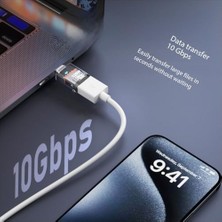 SDT Group Type-C To USB Otg Dönüştürücü 120W 10GBPS Hızlı Şarj ve Veri Aktarım Destekli Otgtr