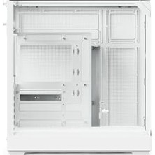 SDT Group Apnx V2 Beyaz Atx Kasası - X-Pand Çift Hava Akışı, 3 Taraflı Temperli Cam, 360MM Aıo ve Ters Btf Anakart Desteği, 4×140MM Fanlar, 160MM Fan Yuvaları, Argb Fan Hubı, Gpu Braketi, Yüksek Hava Akışı
