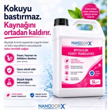 Nanodorx Biyolojik Yüzey Temizleyici ve Koku Giderici Ekonomik Boy 5 Lt