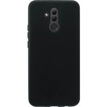 SDT Group For Mate 20 Lite ile Uyumlu Darbe Emici Esnek Silikon Siyah Lansman Cep Telefonu Kılıf (Mate 20 Lite)