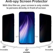 SDT Group 8 Privacy (Hayalet) Ekran Koruyucu – 2 Adet - 9h Temperli Cam, Yan Görünme Engelleyici, Tam Kaplama