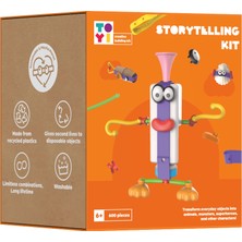 Toyi Storytelling Eğitim Kiti - 600 Parça Çevreci ve Yaratıcı Yapı Oyuncakları