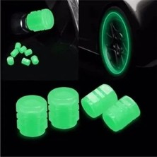 Gio Ticaret Yeşil Fosforlu Sibop Kapağı 12'li Paket - Neon Yeşil Renkli Araç, Motosiklet, Bisiklet Uyumlu