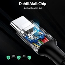 SDT Group Type-C To Type-C 100 W Hızlı Şarj ve Data Kablosu 1.5 Metre