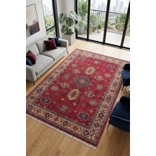 Cos.kim Dekoratif Halı Kaymaz Taban  Leke Tutmaz Yıkanabilir Kilim Özel Ölçü Salon Halısı 3025-2-
