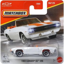 SDT Group C0859 Matchbox 1:64 Tekli Arabalar 1969 Camaro Ss 396 JHP18