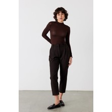 Facette Carrot Fit Pantolon Acı Kahve
