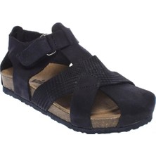 Vicco 905.19Y.087 Deri Lacivert Çocuk Sandalet