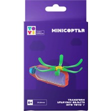 Toyi Minicopter - Mini Stem Seti ve Yaratıcı Yapı Oyuncakları