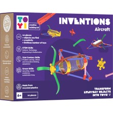 Toyi Inventions Aircraft - Stem Seti ve Yaratıcı Yapı Oyuncakları