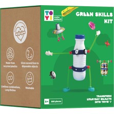 Toyi Green Skills Eğitim Kiti - 800 Parça Çevreci ve Yaratıcı Yapı Oyuncakları