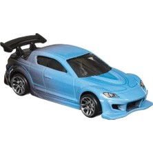 SDT Group Rx-8 Araba - And Frious Kadınlar - Model Döküm Ölçeği 1:64 - Uzunluk 7 Cm, HRW37, Siyah Gök Mavisi
