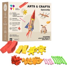 Toyi Arts Crafts Uzay Araçları - Stem Seti ve Yaratıcı Yapı Oyuncakları